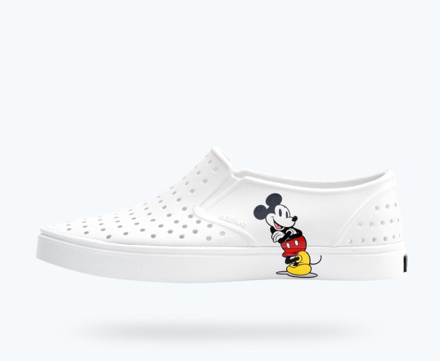 Dámské Mokasíny Native Miles Disney Print Bílé | CZ RKUC8Z0